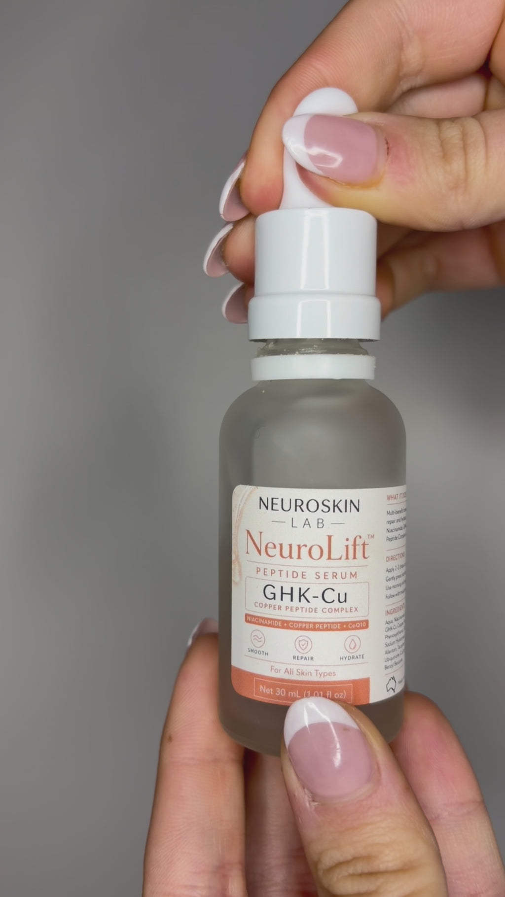 NeuroLift™ Peptide Serum Multi-Peptide + Copper Complex for Smoother, Firmer Skin